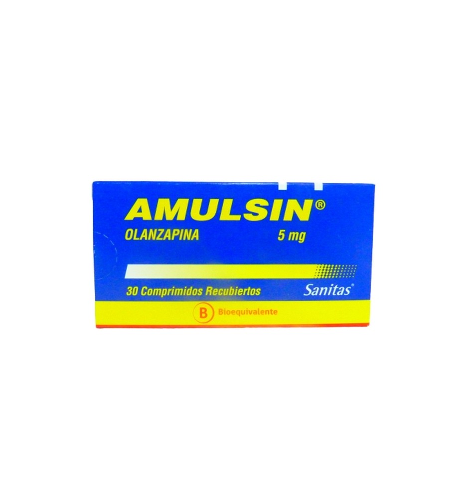 AMULSIN 5 MG X 30 COMPRIMIDOS AMULSIN 5 MG X 30 COMPRIMIDOS