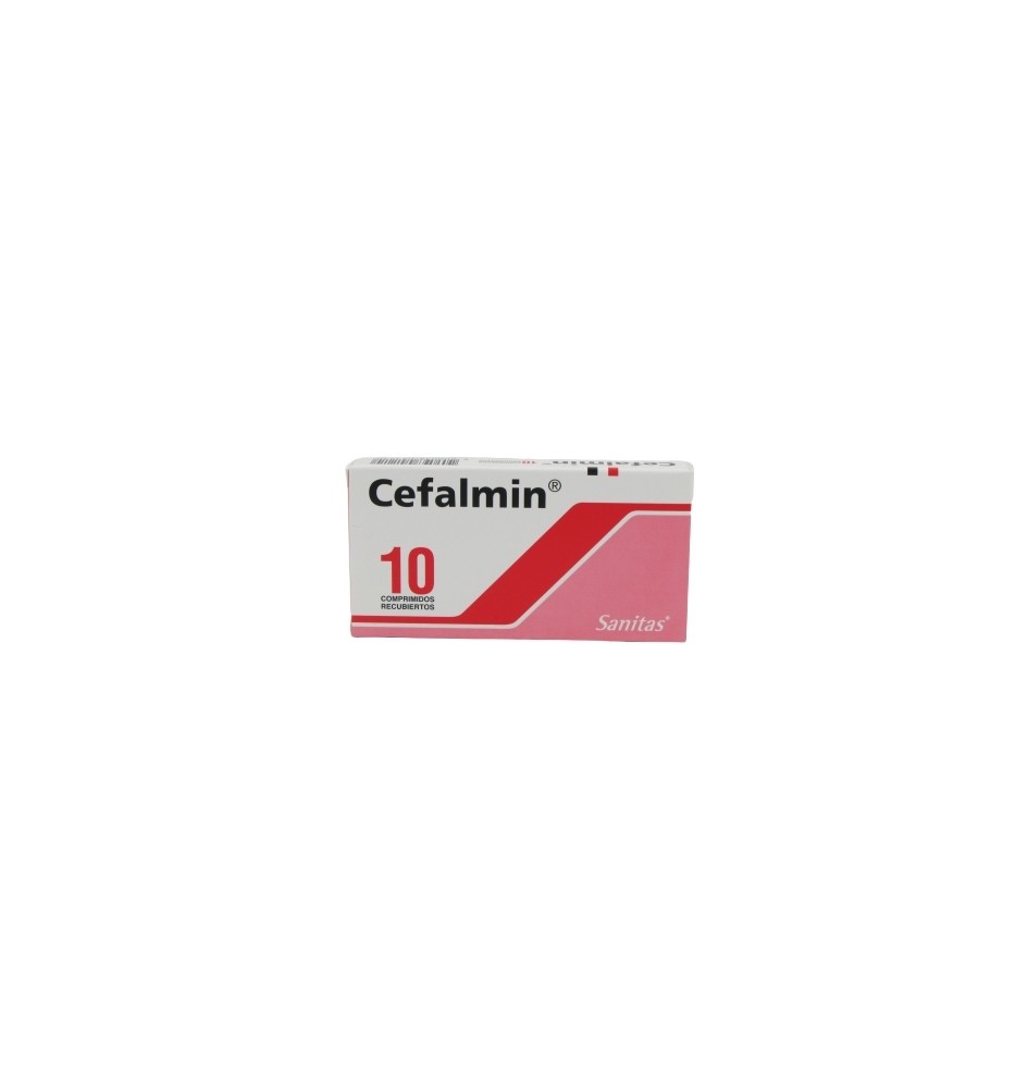 CEFALMIN X10 COMPRIMIDOS RECUBIERTOS