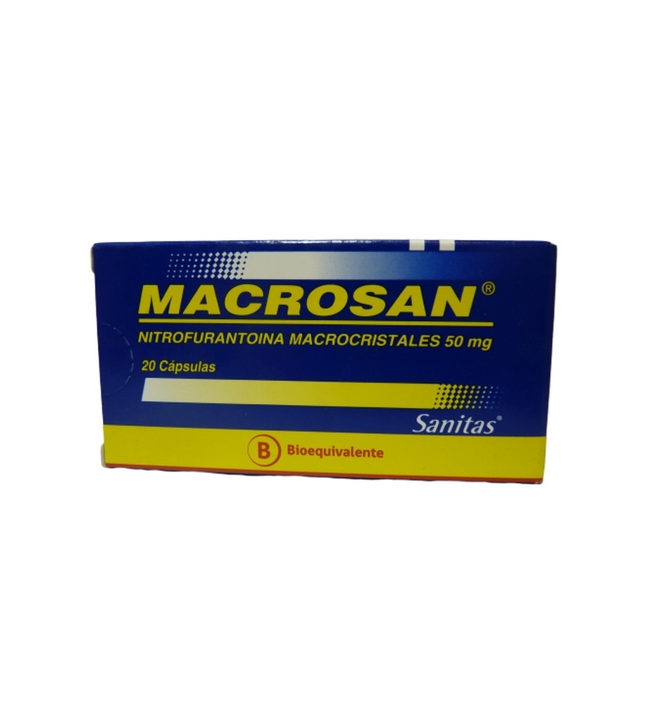 MACROSAN 50MG X20 CAPSULAS