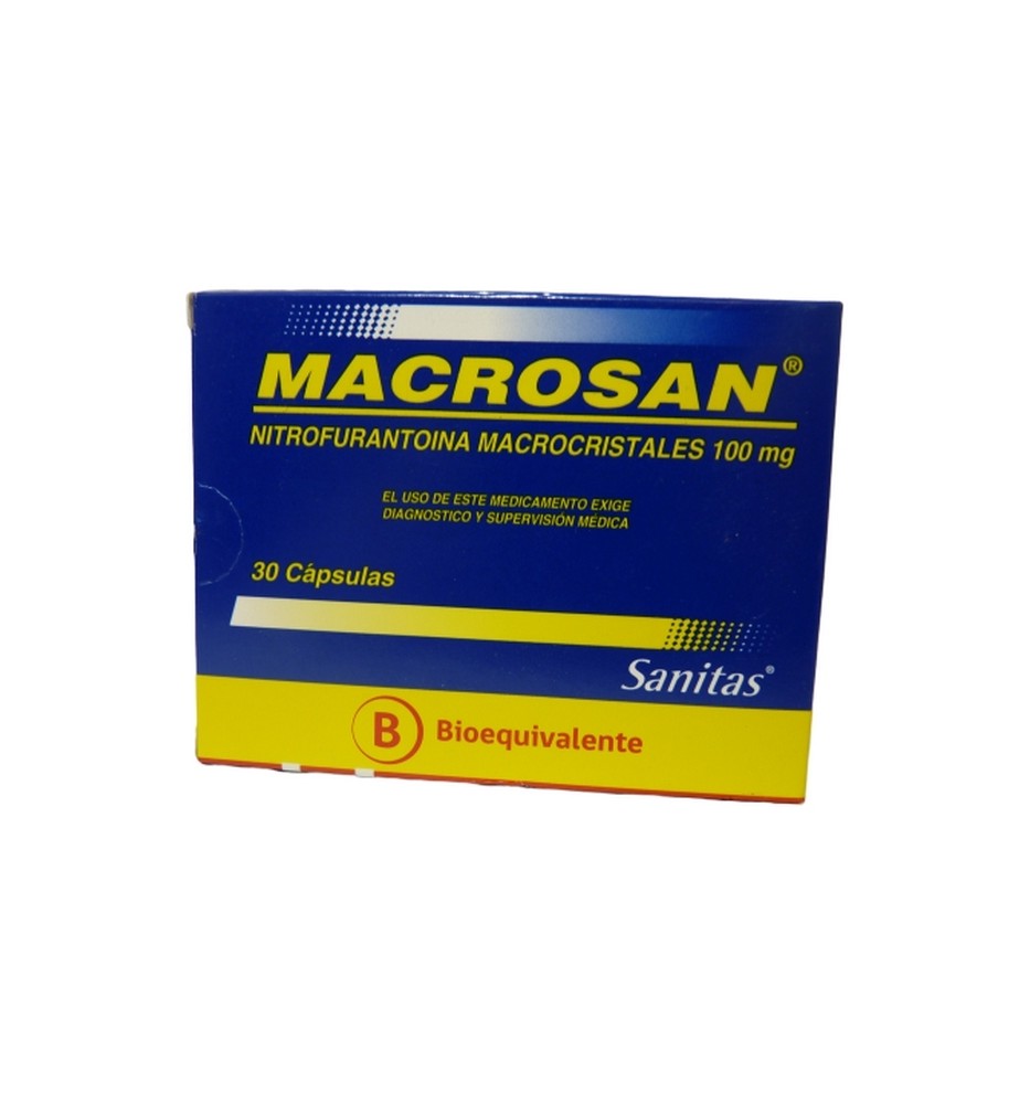MACROSAN 100MG X30 CAPSULAS