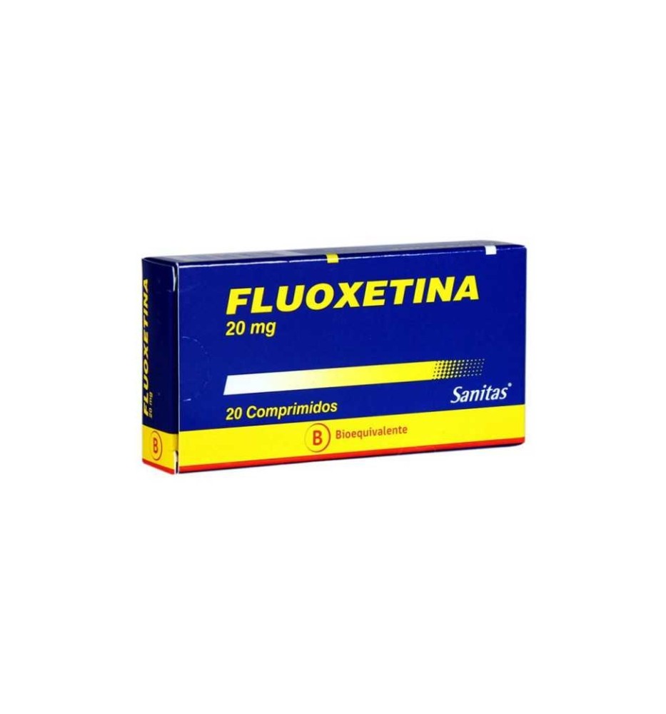 FLUOXETINA 20 MG X 20 COMPRIMIDOS FLUOXETINA 20 MG X 20 COMPRIMIDOS