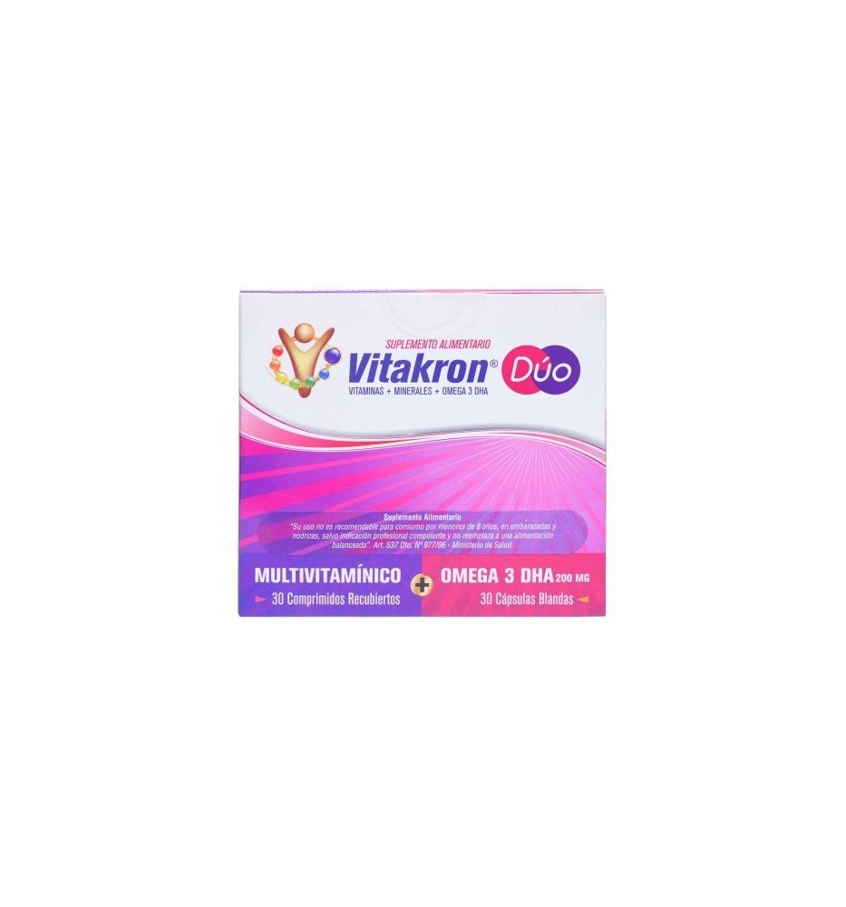 VITAKRON DUO X 30 CAP VITAKRON DUO X 30 CAP