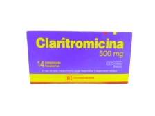 CLARITROMICINA 500 MG X 14 COMPRIMIDOS