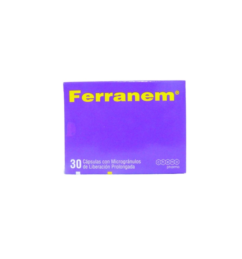 FERRANEM X30 CAPSULAS FERRANEM X30 CAPSULAS
