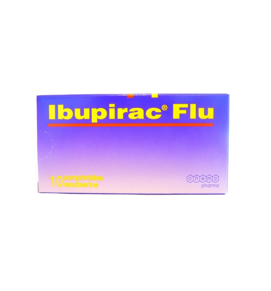 IBUPIRAC FLU X10 COMPRIMIDOS RECUBIERTOS IBUPIRAC FLU X10 COMPRIMIDOS RECUBIERTOS