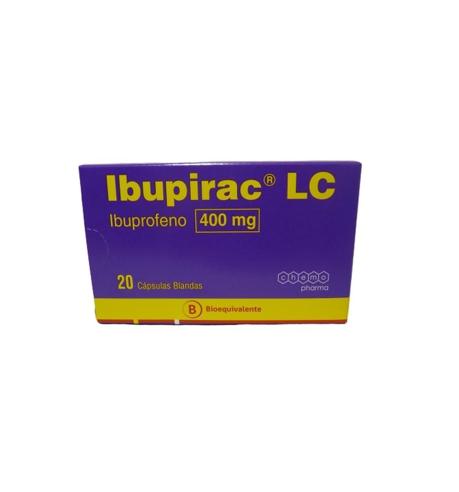 IBUPIRAC LC 400MG X20 CAPSULAS IBUPIRAC LC 400MG X20 CAPSULAS