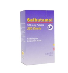 SALBUTAMOL 100 MCG X 250 DOSIS SOLUCION PARA INHALACION