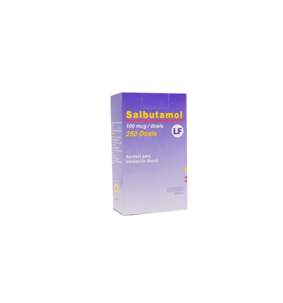 SALBUTAMOL 100 MCG X 250 DOSIS SOLUCION PARA INHALACION SALBUTAMOL 100 MCG X 250 DOSIS SOLUCION PARA INHALACION