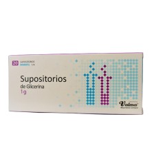 SUPOSITORIO GLICERINA INFANTIL 1G X20