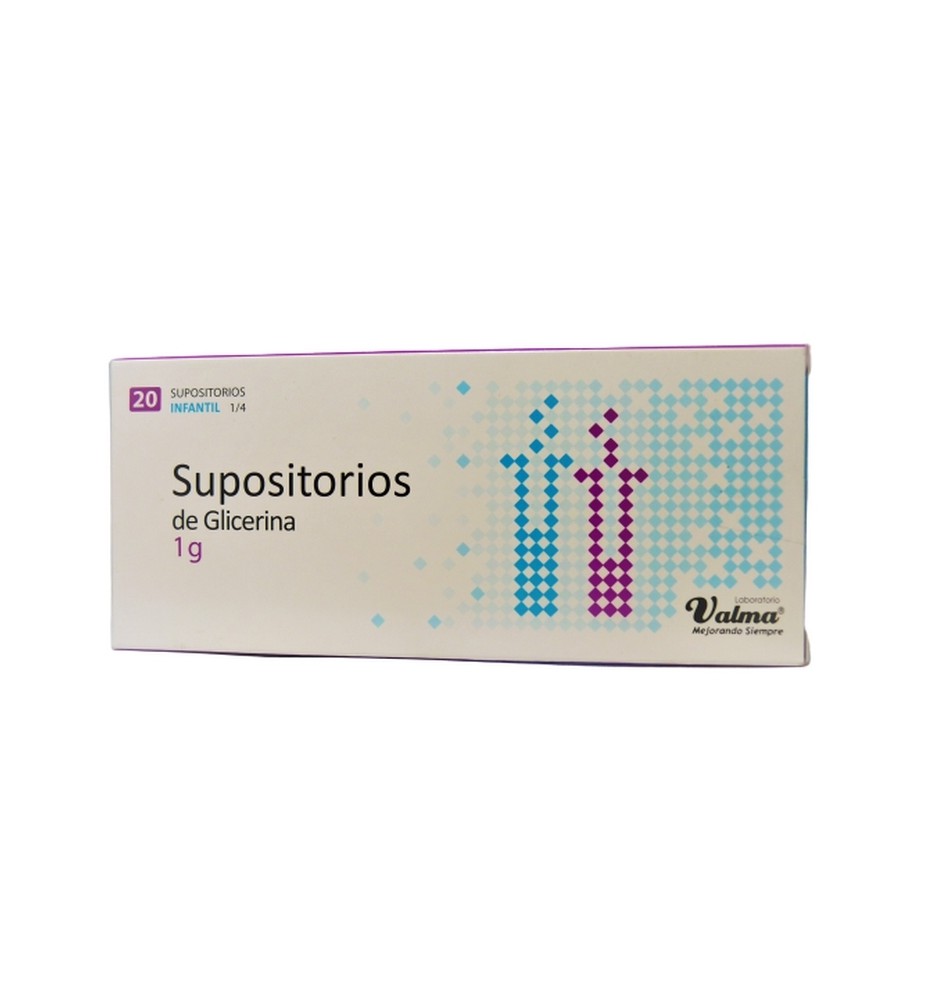 SUPOSITORIO GLICERINA INFANTIL 1G X20