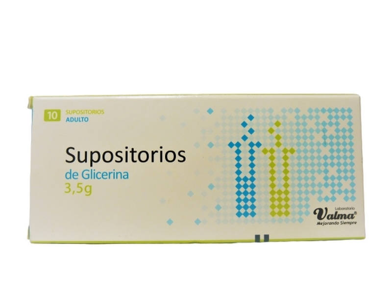 GLICERINA 3.5 G ADULTO X10 SUPOSITORIOS