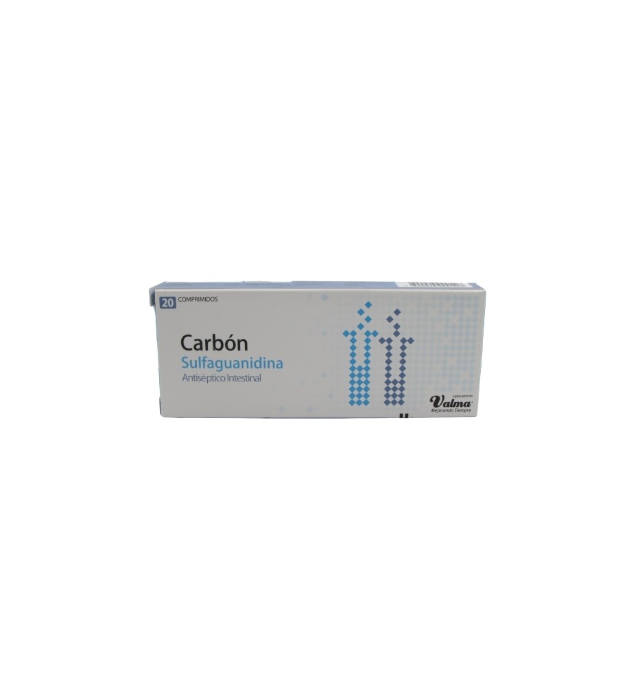 CARBON SULFAGUANIDINA X20 COMPRIMIDOS