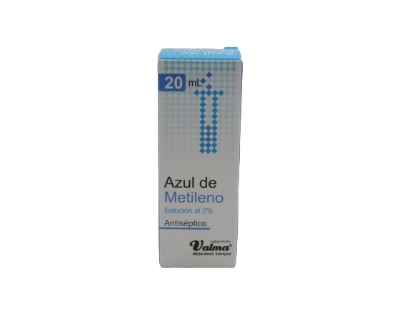 AZUL DE METILENO 2 % X 20 ML SOLUCION TOPICA