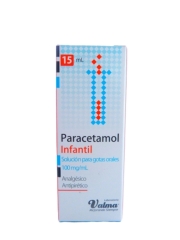 PARACETAMOL 100 MG/ML X15ML GOTAS