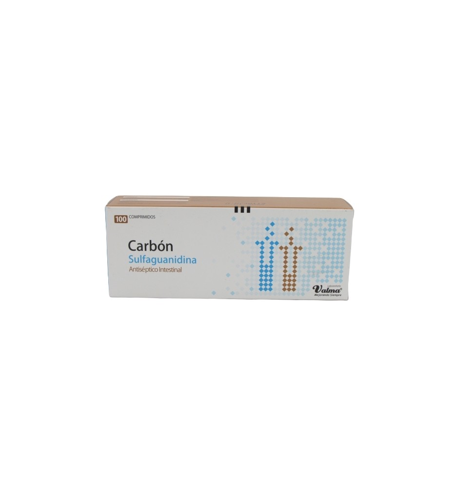 CARBON SULFAGUANIDINA X10 COMPRIMIDOS CARBON SULFAGUANIDINA X10 COMPRIMIDOS