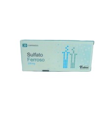 SULFATO FERROSO 200MG X20 COMPRIMIDOS