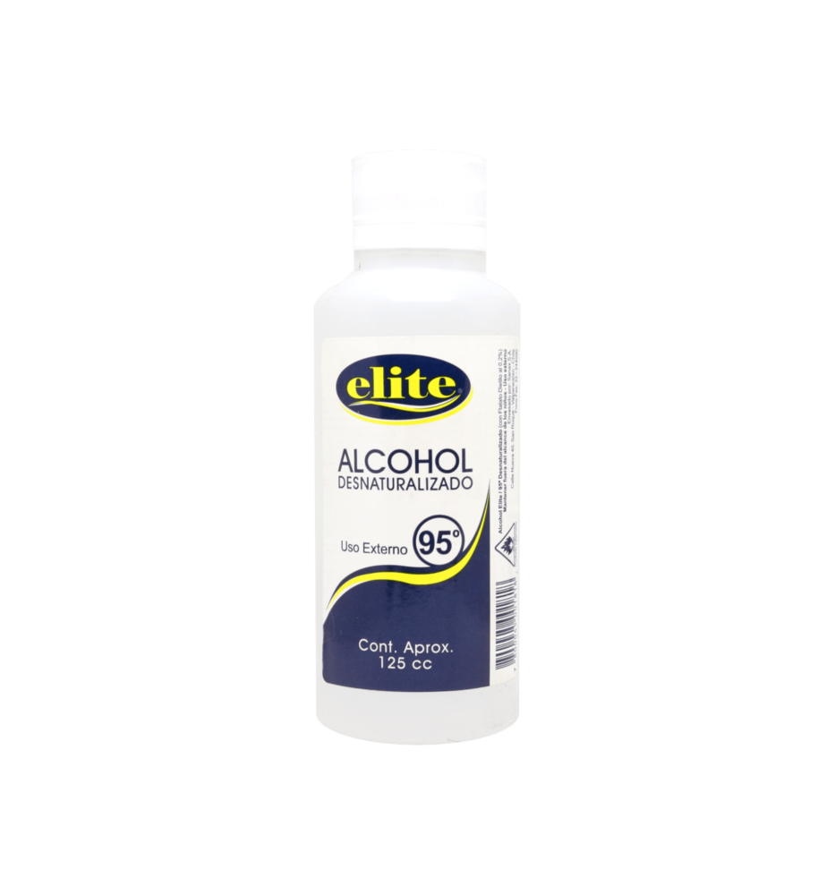 ALCOHOL DESNATURALIZADO 95 X125ML ALCOHOL DESNATURALIZADO 95 X125ML