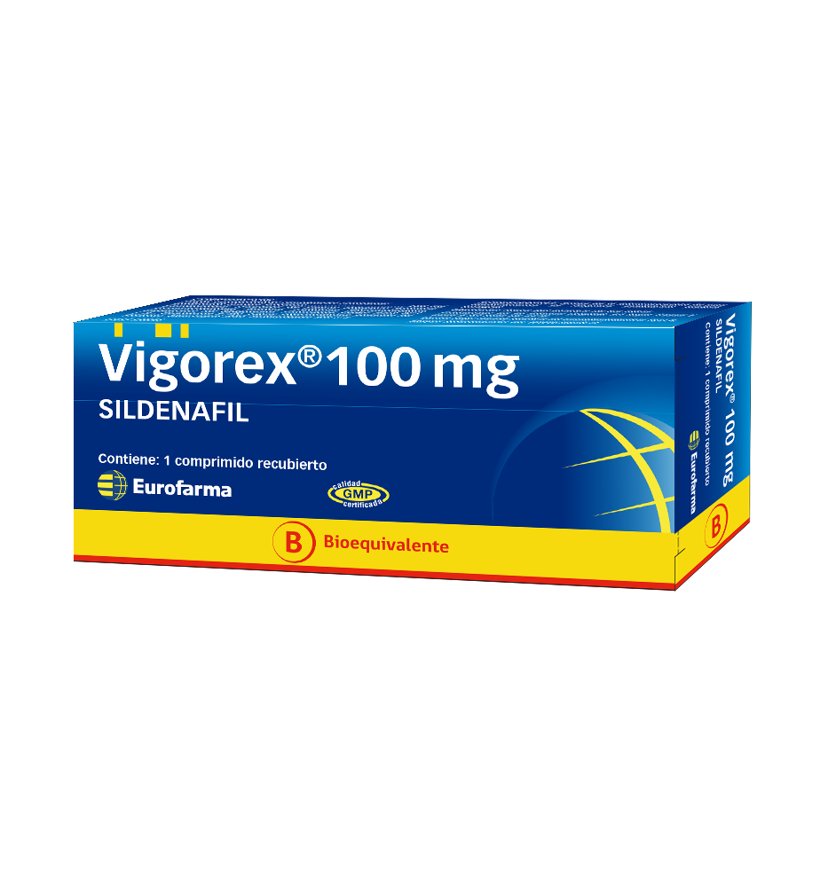 VIGOREX 100 MG X1 COMPRIMIDO RECUBIERTO VIGOREX 100 MG X1 COMPRIMIDO RECUBIERTO