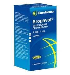 BROPAVOL ADULTO 8 MG / 5 ML X 100 ML JARABE