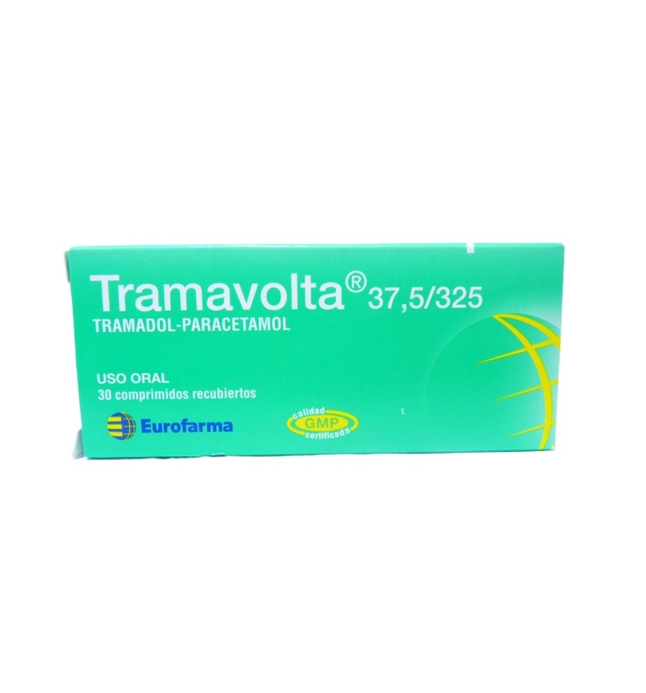 TRAMAVOLTA 37.5/325 MG X 30 COMPRIMIDOS TRAMAVOLTA 37.5/325 MG X 30 COMPRIMIDOS
