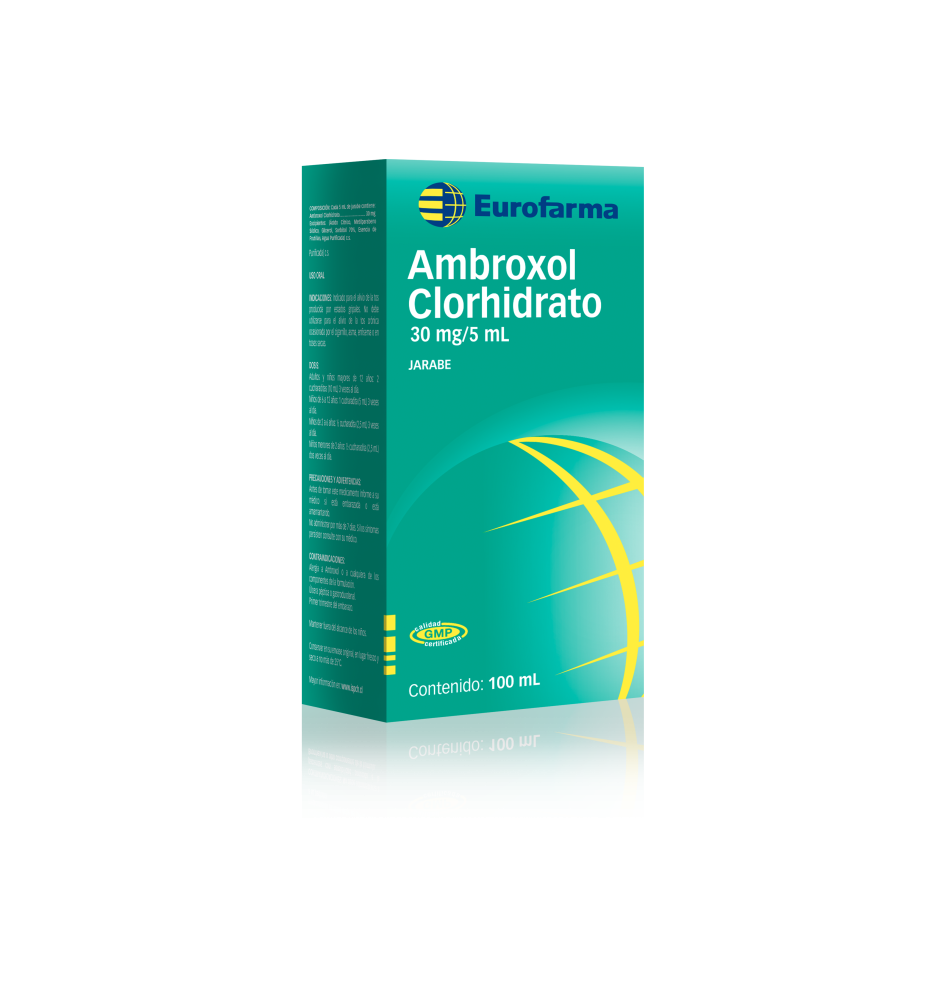 AMBROXOL 30 MG / 5 ML X 100 ML JARABE AMBROXOL 30 MG / 5 ML X 100 ML JARABE