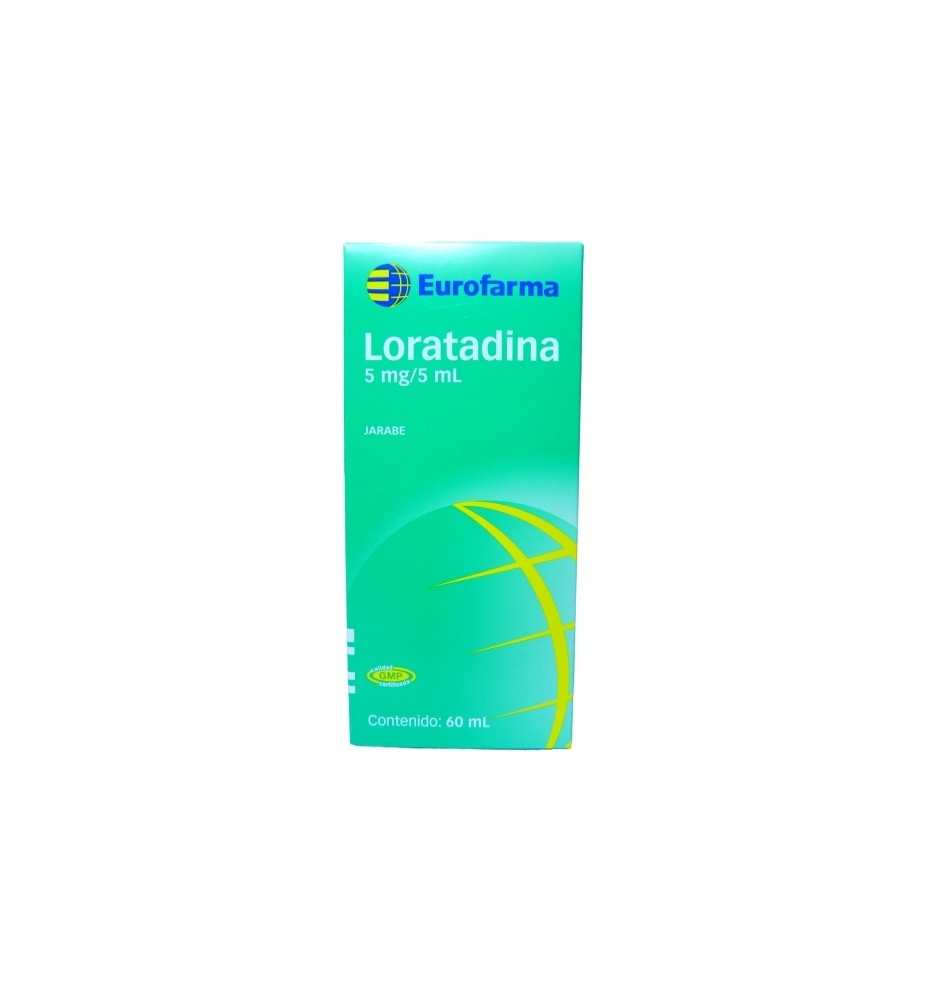 LORATADINA 5 MG/5 ML X 60ML JARABE LORATADINA 5 MG/5 ML X 60ML JARABE