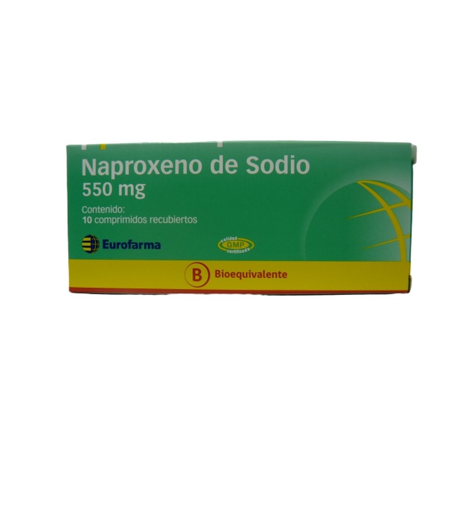 NAPROXENO 550 MG X10 COMPRIMIDOS NAPROXENO 550 MG X10 COMPRIMIDOS