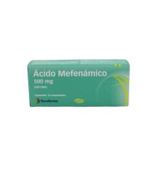 ACIDO MEFENAMICO 500 MG X 10 COMPRIMIDOS 