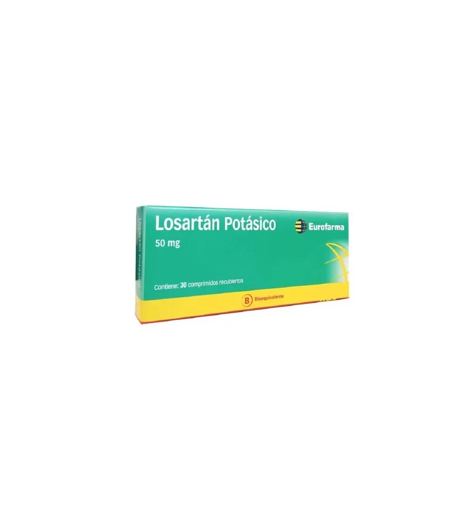LOSARTAN 50 MG X30 COMPRIMIDOS LOSARTAN 50 MG X30 COMPRIMIDOS