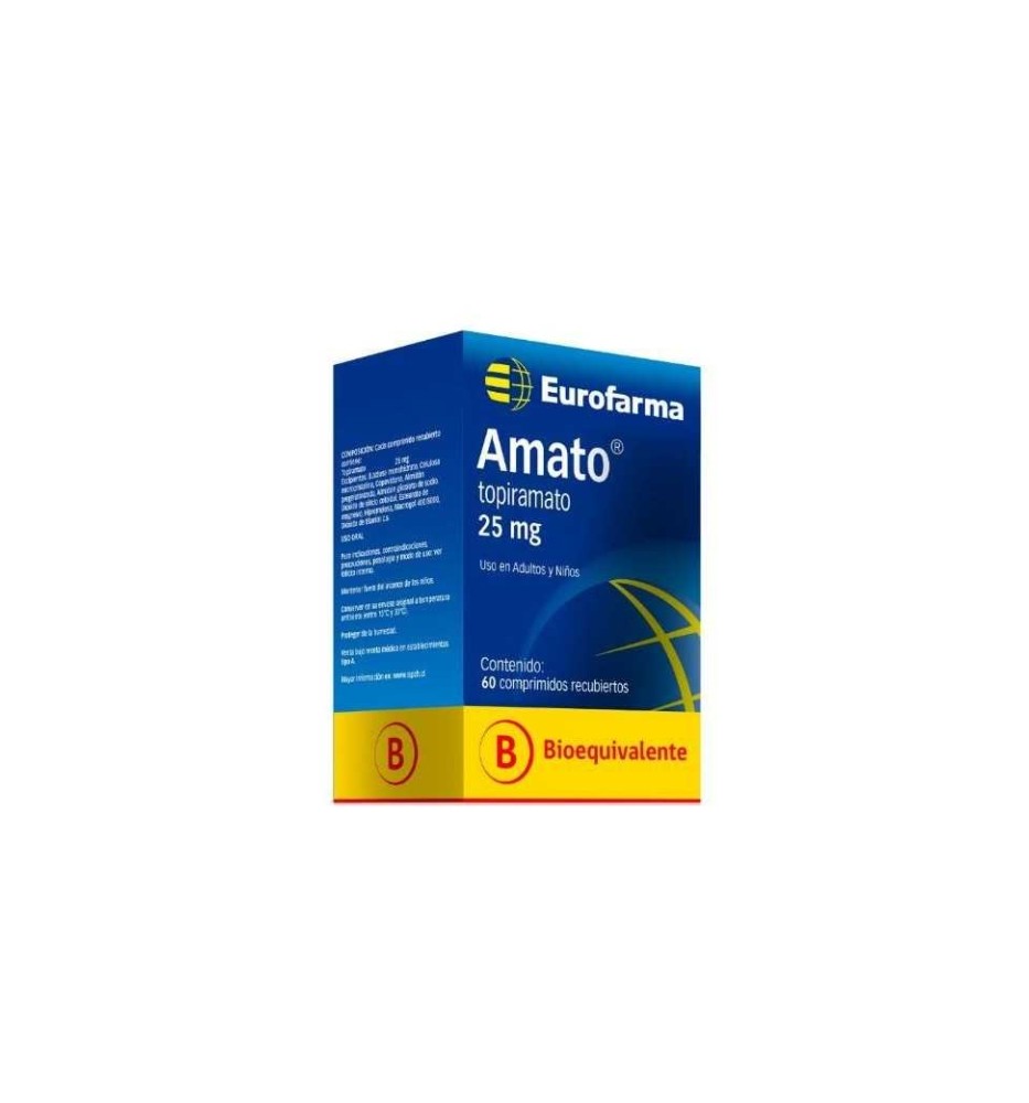 AMATO 25MG X60 COMPRIMIDOS