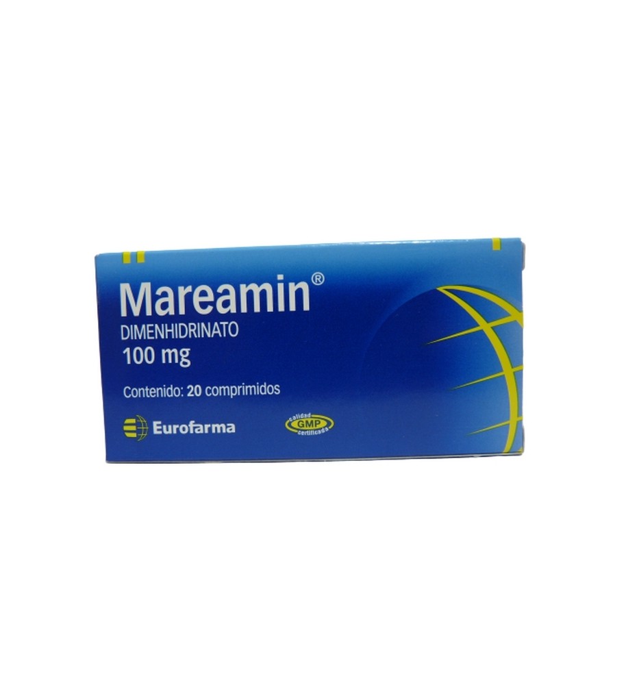 MAREAMIN 100 MG X 20 COMPRIMIDOS MAREAMIN 100 MG X 20 COMPRIMIDOS