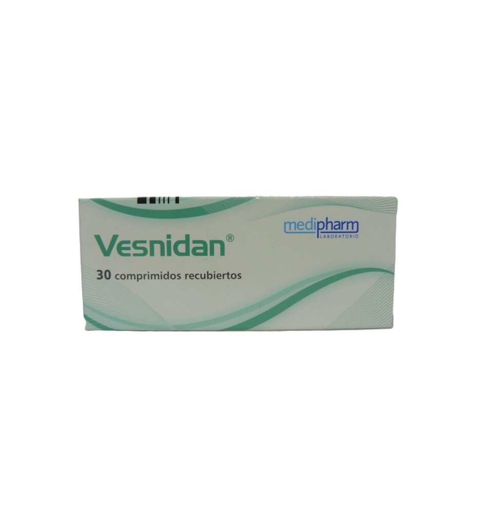 VESNIDAN X30 COMPRIMIDOS RECUBIERTOS