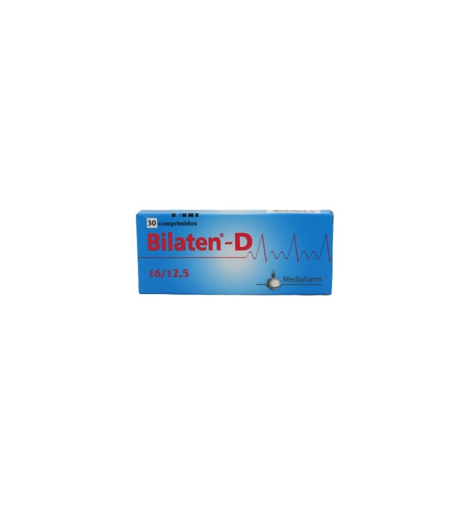 BILATEN-D 16 MG / 12,5 MG X 30 COMPRIMIDOS BILATEN-D 16 MG / 12,5 MG X 30 COMPRIMIDOS