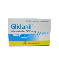 GLIDANIL 500MG X 30 COMPRIMIDOS
