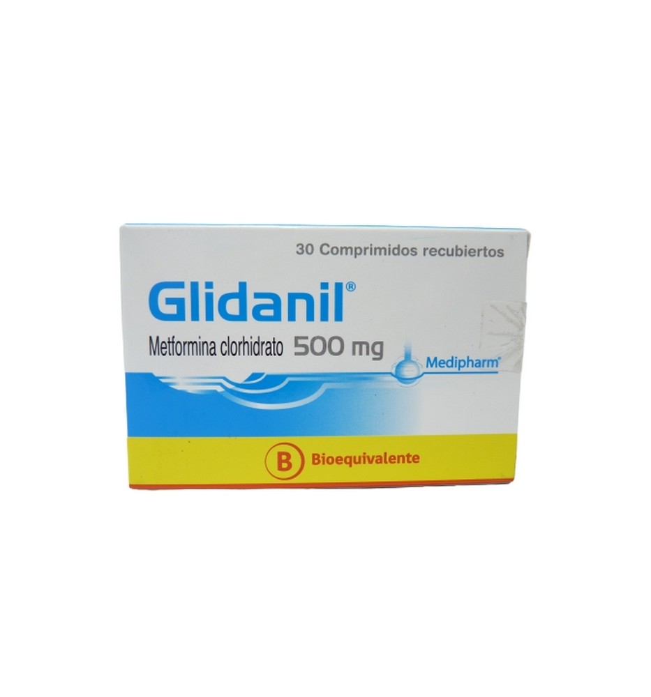 GLIDANIL 500MG X 30 COMPRIMIDOS