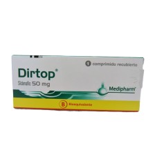 DIRTOP 50 MG X 1 COMPRIMIDO RECUBIERTOS
