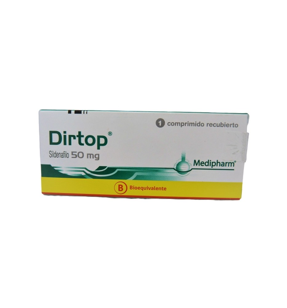 DIRTOP 50 MG X 1 COMPRIMIDO RECUBIERTOS DIRTOP 50 MG X 1 COMPRIMIDO RECUBIERTOS