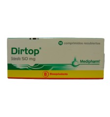 DIRTOP 50 MG X 10 COMPRIMIDOS RECUBIERTOS