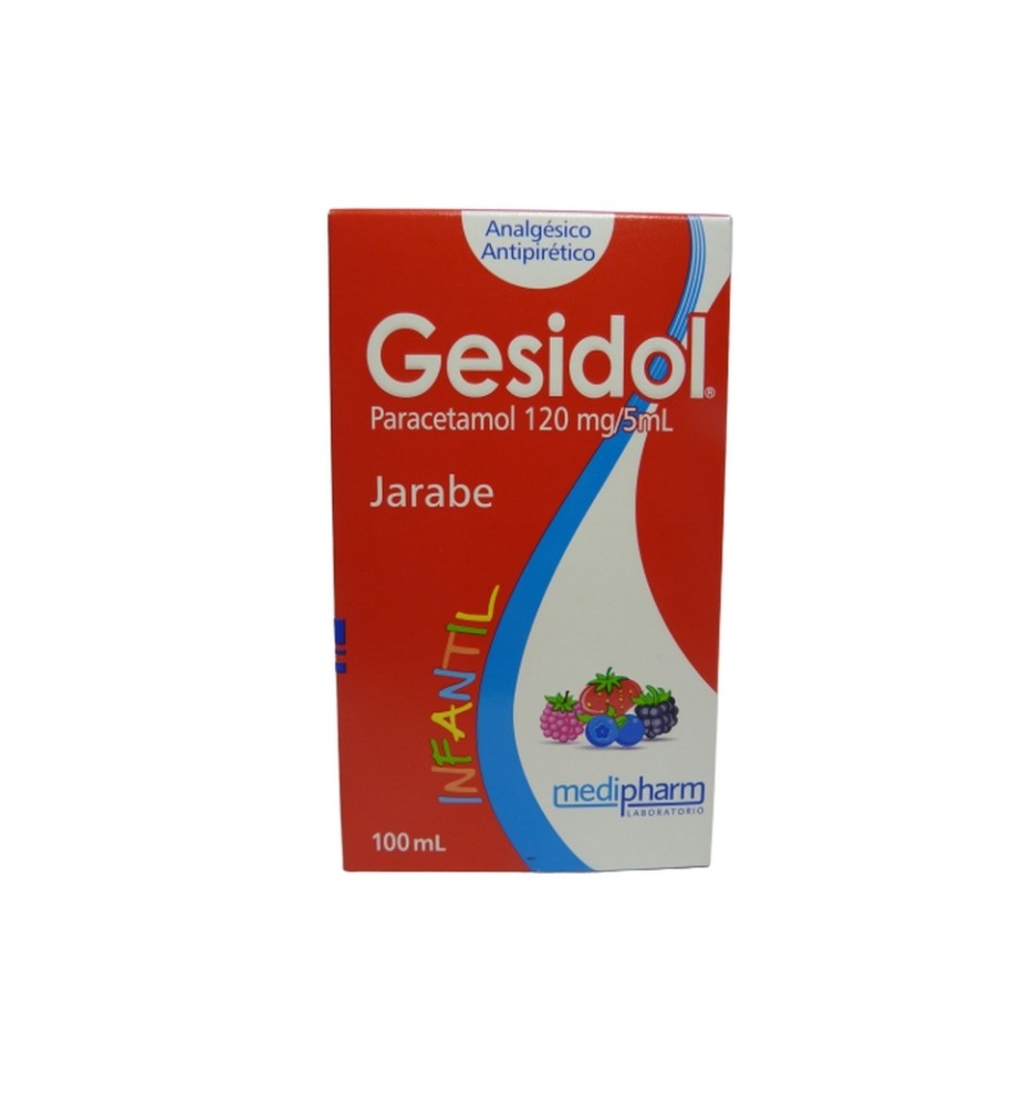 GESIDOL JARABE 120MG X100
