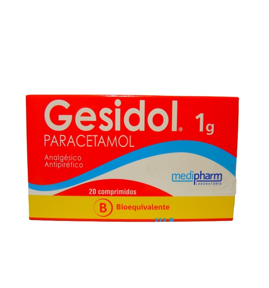 GESIDOL 1G X20 COMPRIMIDOS