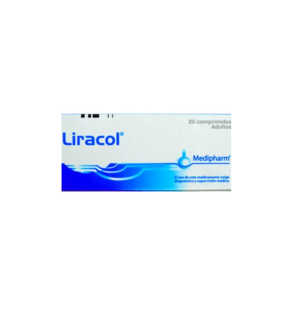 LIRACOL X 20 COMPRIMIDOS LIRACOL X 20 COMPRIMIDOS