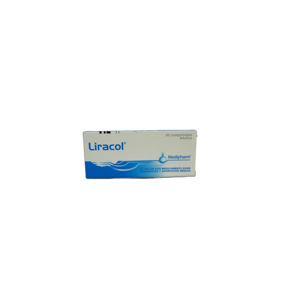LIRACOL X 20 COMPRIMIDOS LIRACOL X 20 COMPRIMIDOS