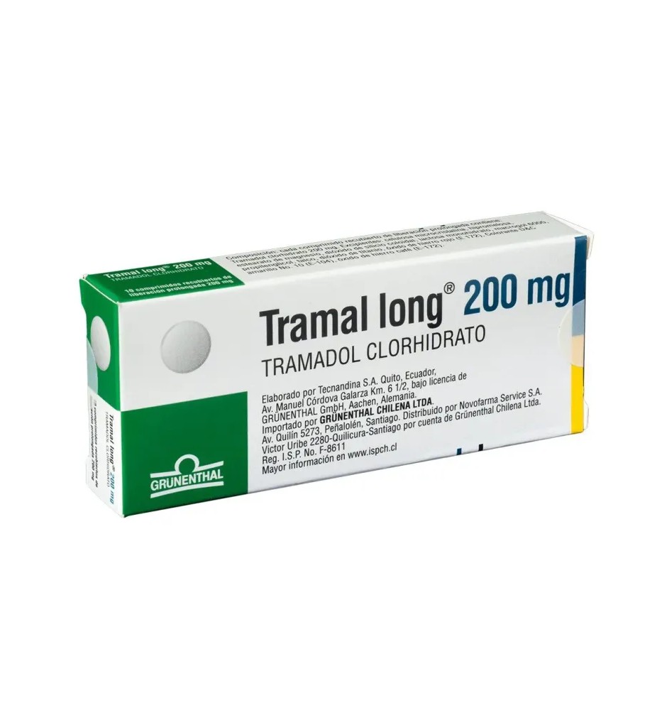 TRAMAL LONG 200 MG X 10 COMPRIMIDOS TRAMAL LONG 200 MG X 10 COMPRIMIDOS
