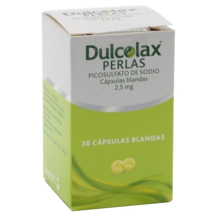 DULCOLAX PERLAS 2.5 MG X 30 CAPSULAS