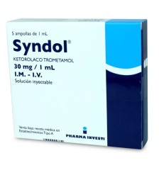 SYNDOL 60 MG / 2 ML I.V. X 5 AMPOLLAS