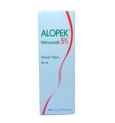 ALOPEK SOLUCION TOPICA 5% 60ML X60