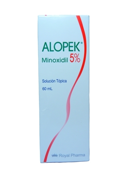 ALOPEK 5 % X 60 ML SOLUCION CAPILAR