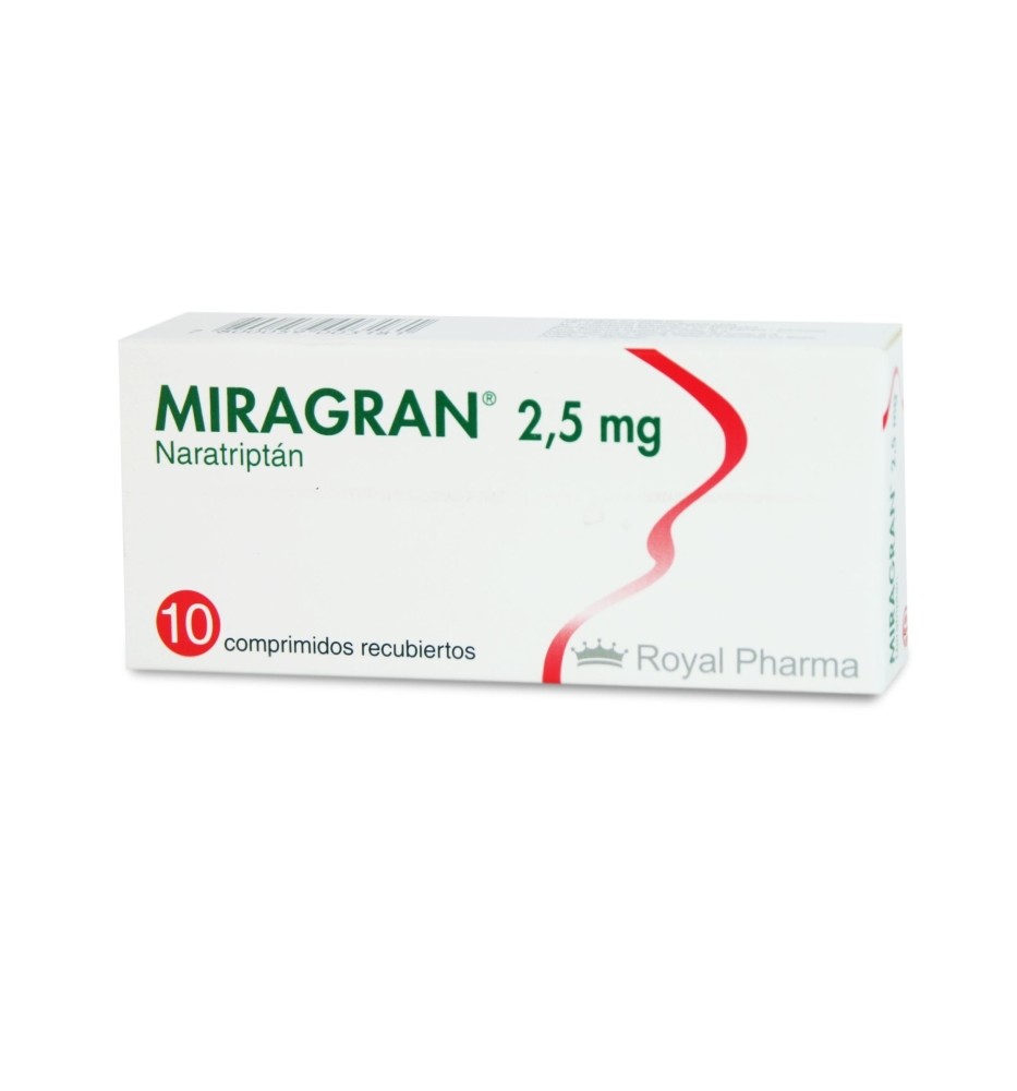 MIRAGRAN 2.5MG X10 COMPRIMIDOS