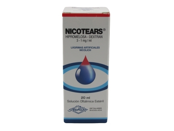 NICO TEARS X 20 ML SOLUCION OFTALMICAS