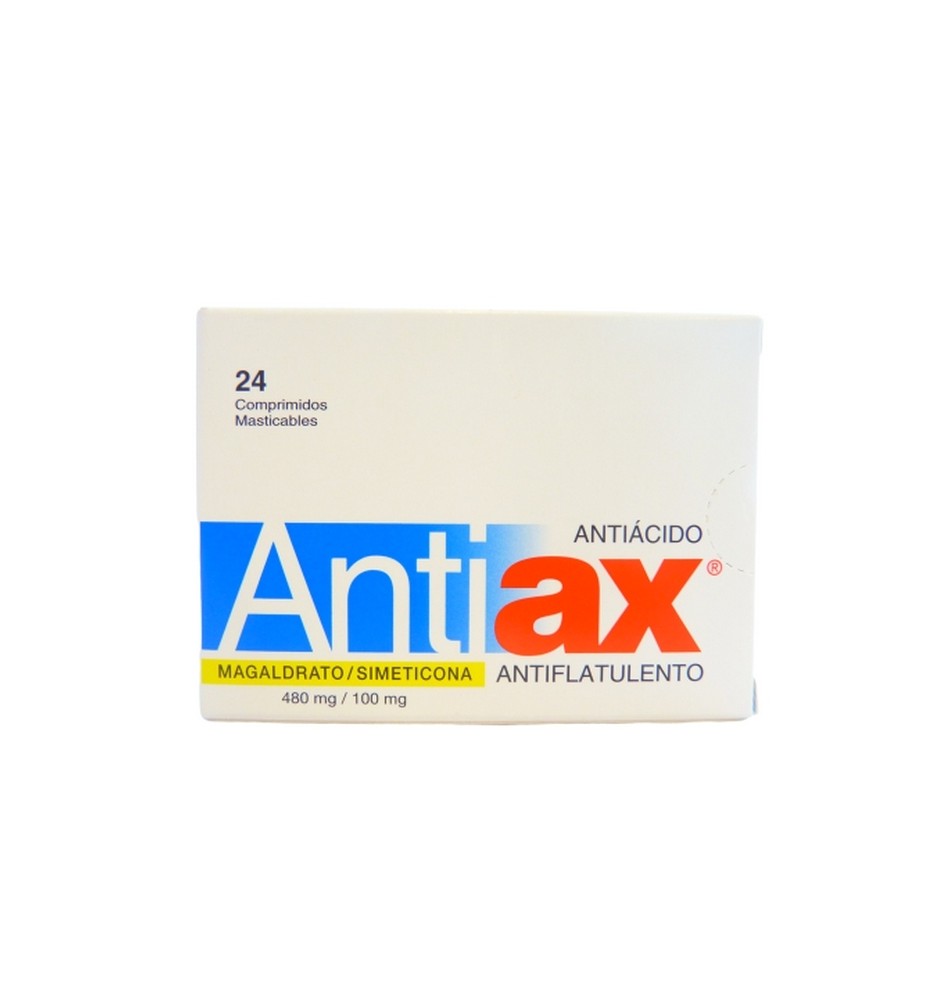 ANTIAX COMPRIMIDO MASTICABLE X24 COMPRIMIDOS